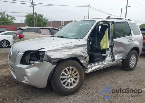 2010 Mercury Mariner Premier из США, поврежденный, VIN 4M2CN8HG4AKJ03226